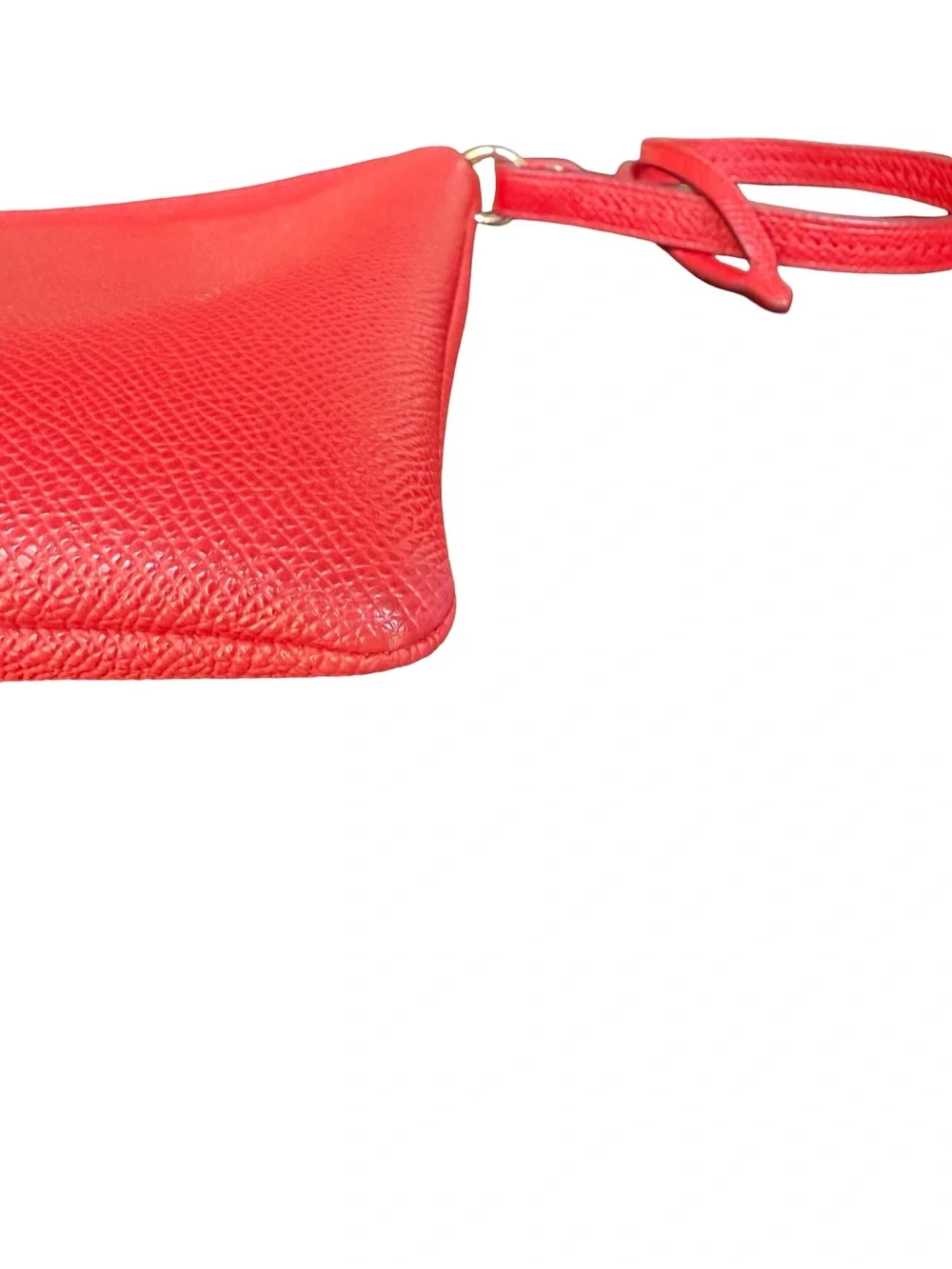 Coach Red NY City Pouch Wristlet Wallet